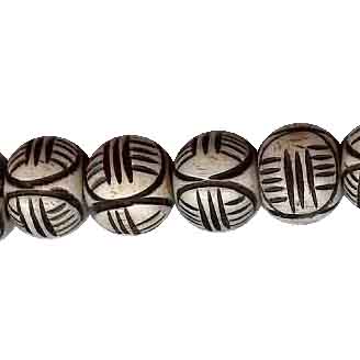 bone beads B16 12MM